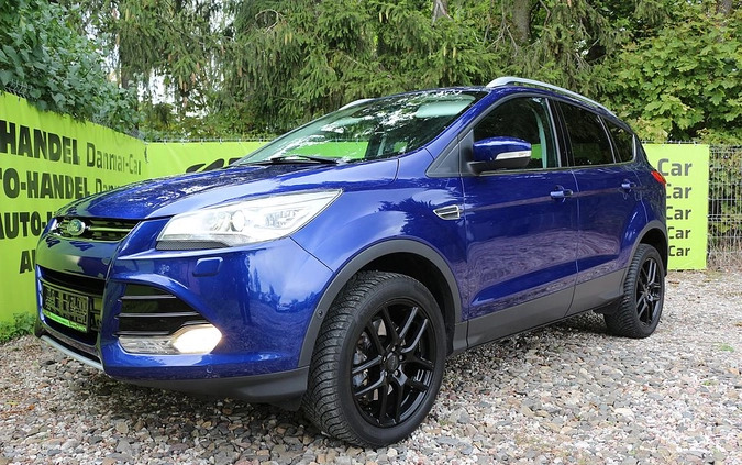 Ford Kuga cena 64900 przebieg: 166000, rok produkcji 2015 z Karlino małe 562